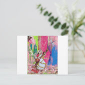 Saraswati Postkarte (Stehend Vorderseite)