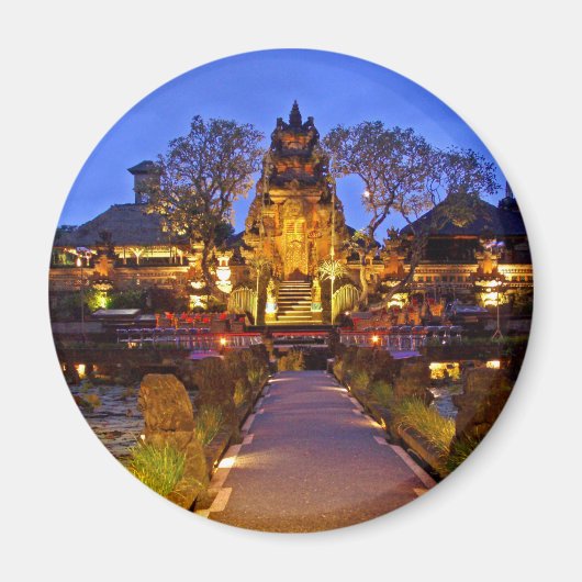 Saraswati Temple Magnet (Vorne)