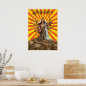 Saraswati V01 Poster (Küche)