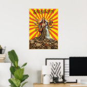 Saraswati V01 Poster (Heimbüro)