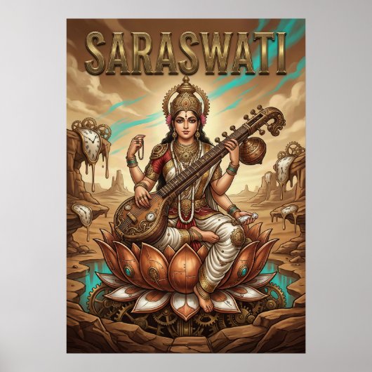 Saraswati V02 Poster (Vorne)