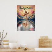 Saraswati V04 Poster (Küche)