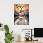 Saraswati V04 Poster (Heimbüro)