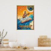 Saraswati V05 Poster (Küche)