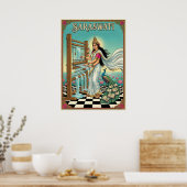 Saraswati V09 Poster (Küche)