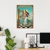 Saraswati V09 Poster (Heimbüro)