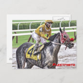 Saratoga 150 Art Fotos Postkarte (Vorne/Hinten)