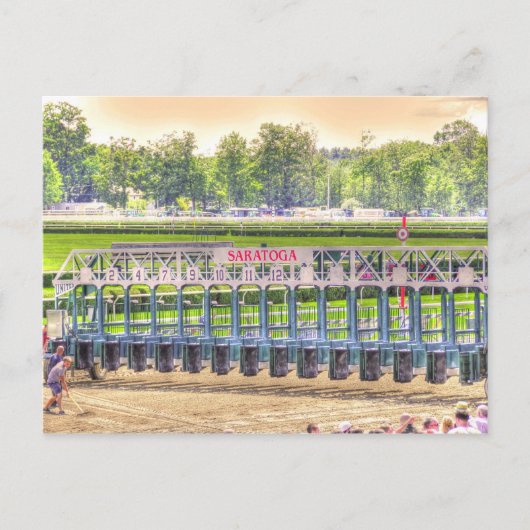 Saratoga 150 postkarte (Vorderseite)