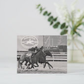 Saratoga 150 Workouts Postkarte (Stehend Vorderseite)