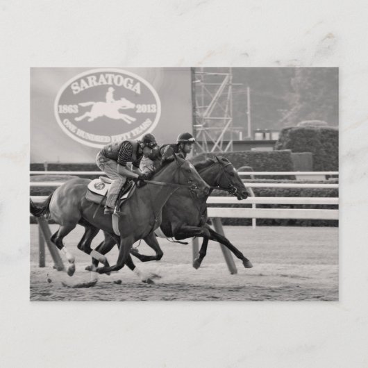 Saratoga 150 Workouts Postkarte (Vorderseite)