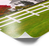 Saratoga Golf Clubhouse Fotodruck (Ecke)