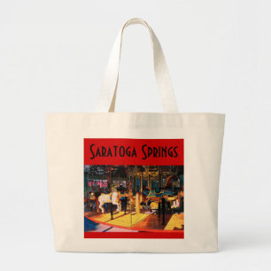 Saratoga Karussell-Tasche Jumbo Stoffbeutel