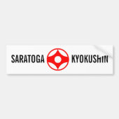 SARATOGA KYOKUSHIN AUTOAUFKLEBER (Vorne)