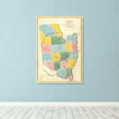 Saratoga-Landkreis Leinwanddruck (Insitu (Holzboden))