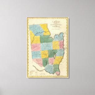 Saratoga-Landkreis Leinwanddruck