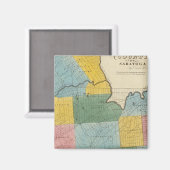 Saratoga-Landkreis Magnet (Vorderseite/Rückseite)