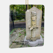 Saratoga-Nationalpark Keramikornament (Rechts)