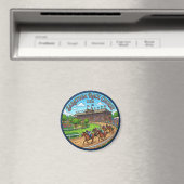 Saratoga Race Course USA Magnet (In Situ (Geschirrspüler))