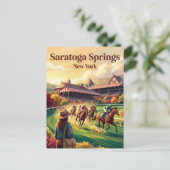 Saratoga Race Course USA Postkarte (Stehend Vorderseite)