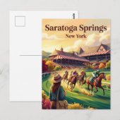 Saratoga Race Course USA Postkarte (Vorne/Hinten)