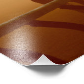 Saratoga - Reiter & Pferde im Sumpf des Sonnenaufg Fotodruck (Ecke)