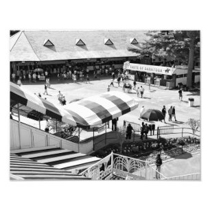 Saratoga Rennbahn Fotodruck