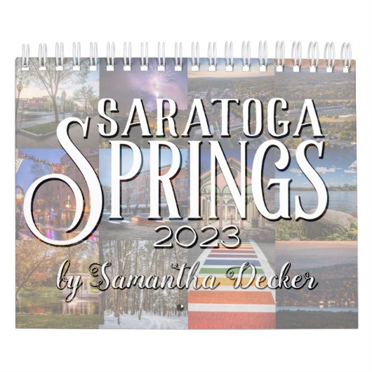 Saratoga Springs 2023 Kalender (Titelbild)