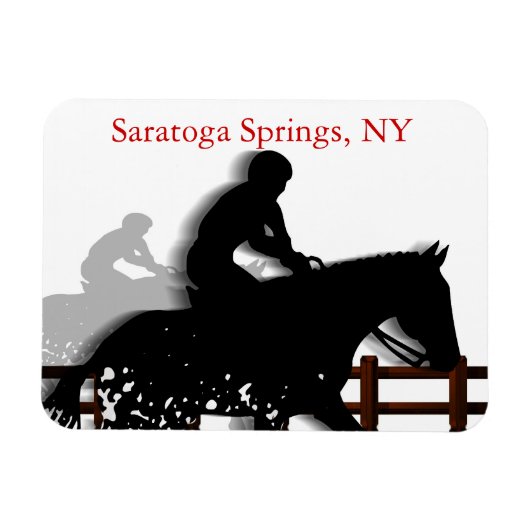 Saratoga Springs Magnet (Horizontal)