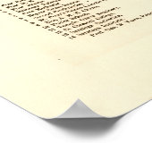 Saratoga Springs, New York (1888) Poster (Ecke)