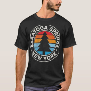 Saratoga Springs New York NY Vintag Graphic Retro T-Shirt