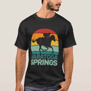 Saratoga Springs New York Toga Racing 3 T-Shirt