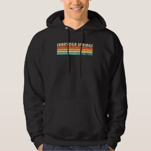 Saratoga Springs Ny New York Funny City Zuhause Ro Hoodie