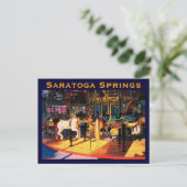 Saratoga Springs Postcard Postkarte (Stehend Vorderseite)