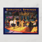 Saratoga Springs Postcard Postkarte (Vorderseite)