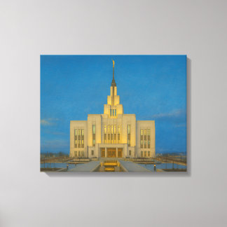 Saratoga Springs Utah Temple Painting™ LDS Leinwan Leinwanddruck