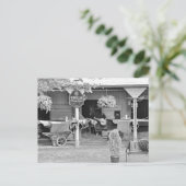 Saratoga Stables "Pferdehaven" Postkarte (Stehend Vorderseite)