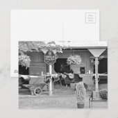 Saratoga Stables "Pferdehaven" Postkarte (Vorne/Hinten)