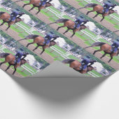 Saratoga Trainings seit 1863 Geschenkpapier (Ecke)