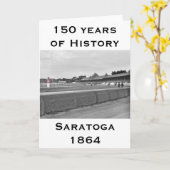 Saratogas Klubhaus Karte (Gelbe Blume)