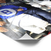 Saratogas Top-Jockeys gehen auf den Paddock Fotodruck (Ecke)