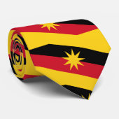 Sarawak-Flagge - MALAYSIA Krawatte (Gerollt)
