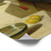 Sarazenen vor ihrer Position, 1864 Poster (Ecke)