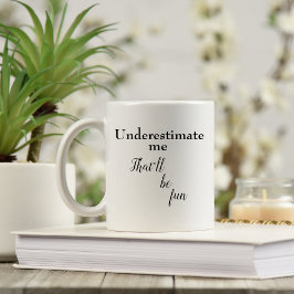 Sarcasa Zitat lustige Kaffeetasse Geschenkidee