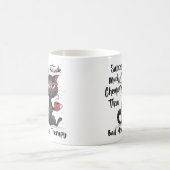 Sarcasm & Attitude Funny Cat Lover Gift  Kaffeetasse (Mittel)