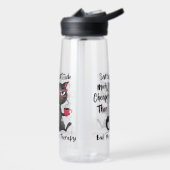 Sarcasm & Attitude Funny Cat Lover Gift  Trinkflasche (Links)