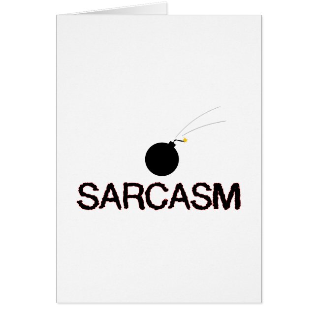 Sarcasm Bombed (Vorne)