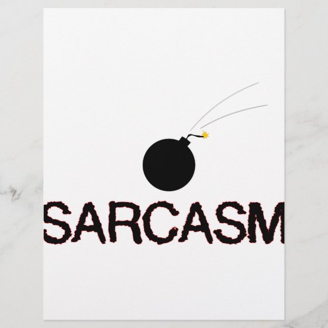 Sarcasm Bombed (Vorderseite)