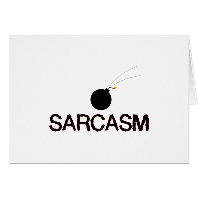 Sarcasm Bombed (Vorderseite (Horizontal))