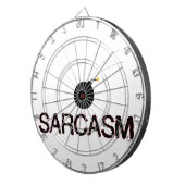 Sarcasm Bombed Dartscheibe (Vorderseite rechts)