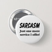 Sarcasm Button (Vorne & Hinten)